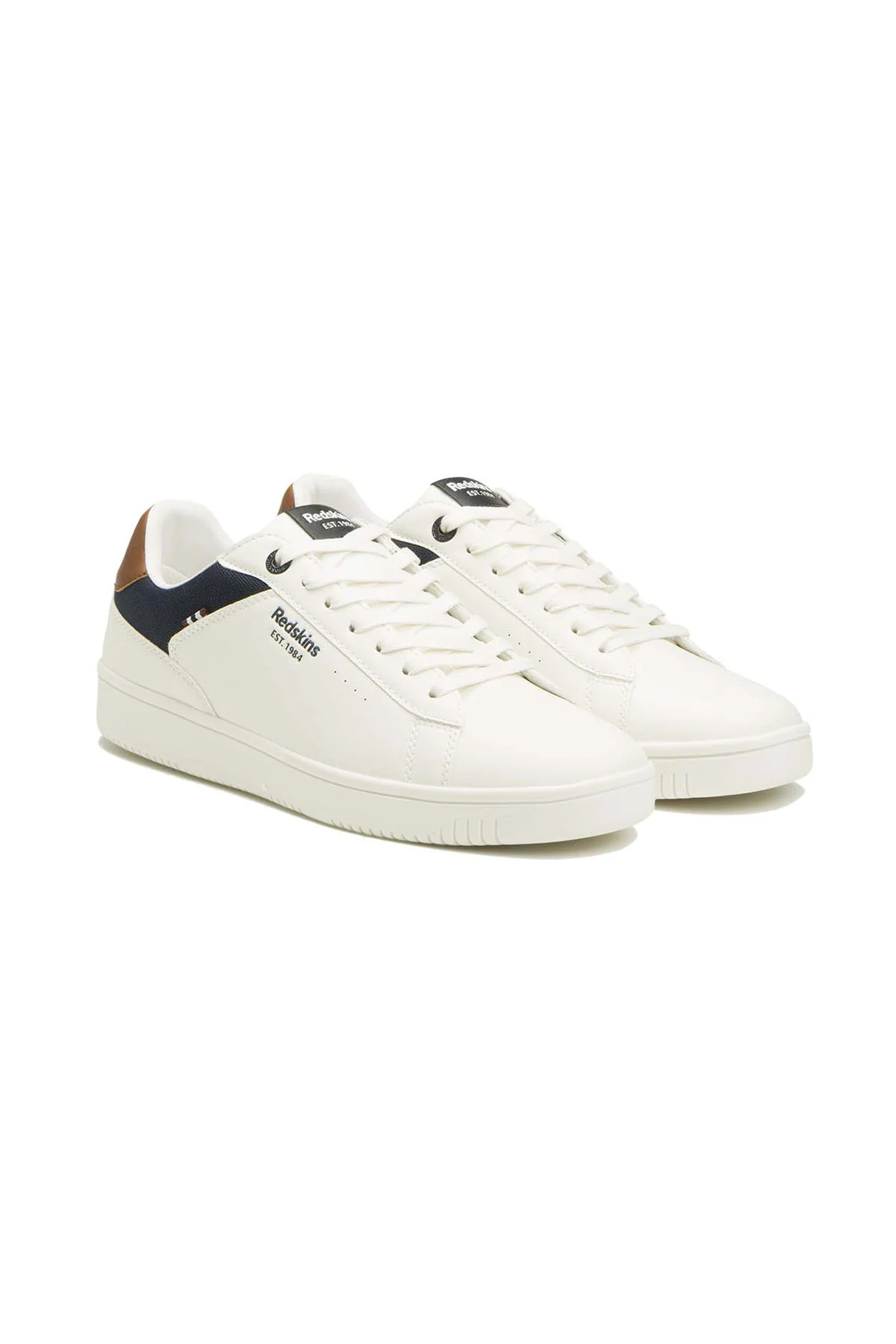 Baskets blanches / marines / cognacs GUNRAY - Image 3