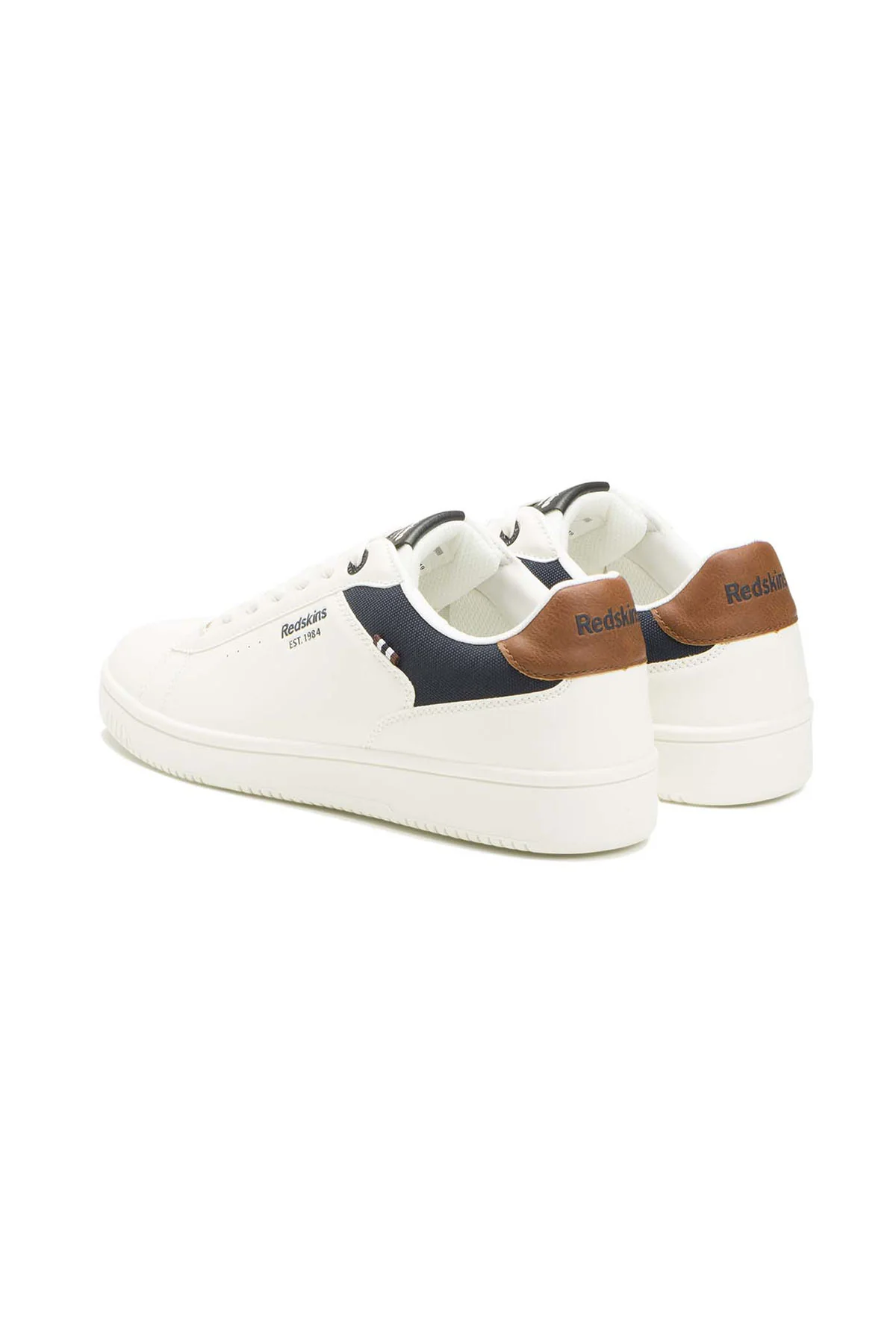 Baskets blanches / marines / cognacs GUNRAY - Image 5