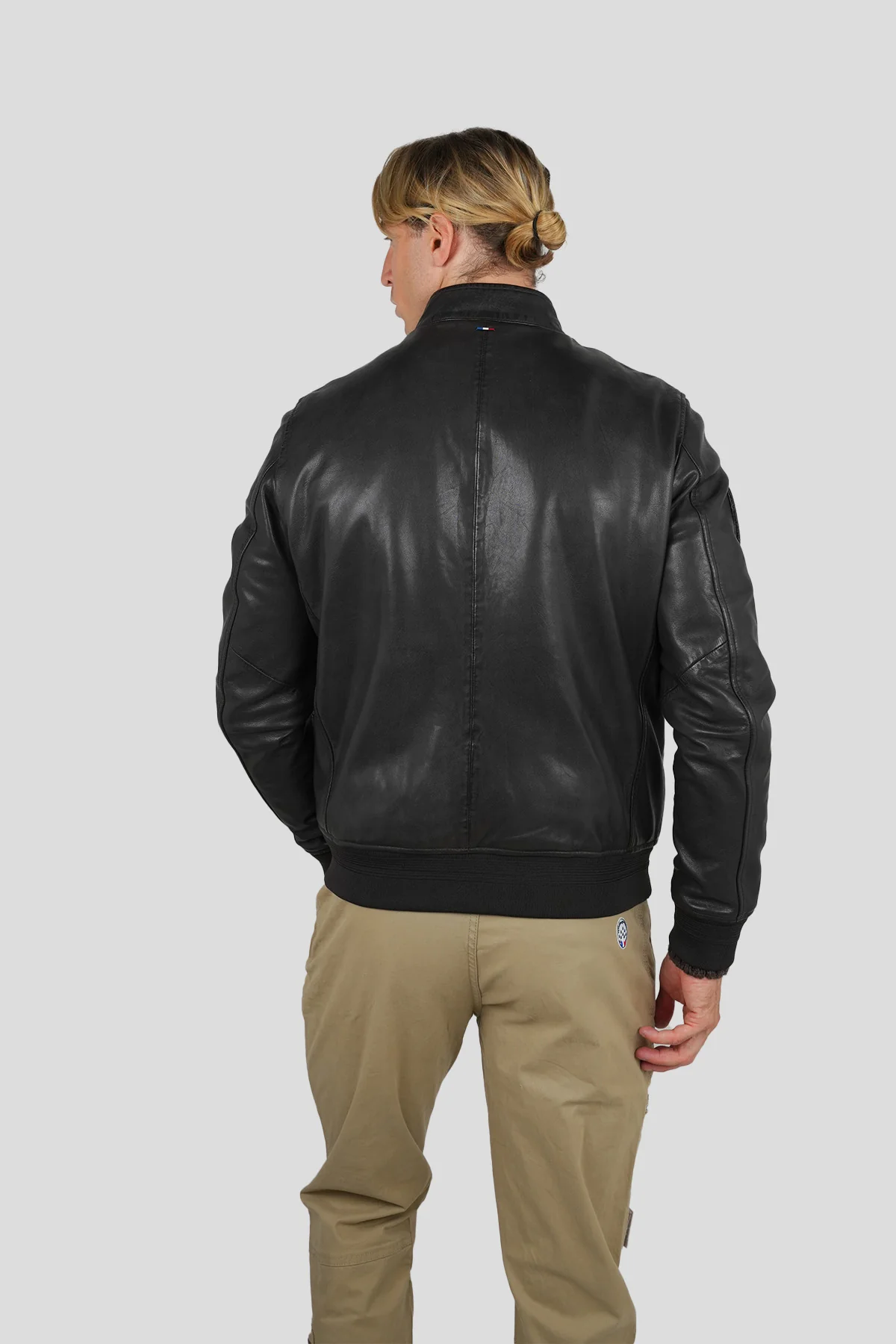 BLOUSON EN CUIR CARDINAL ALPHA - Image 6