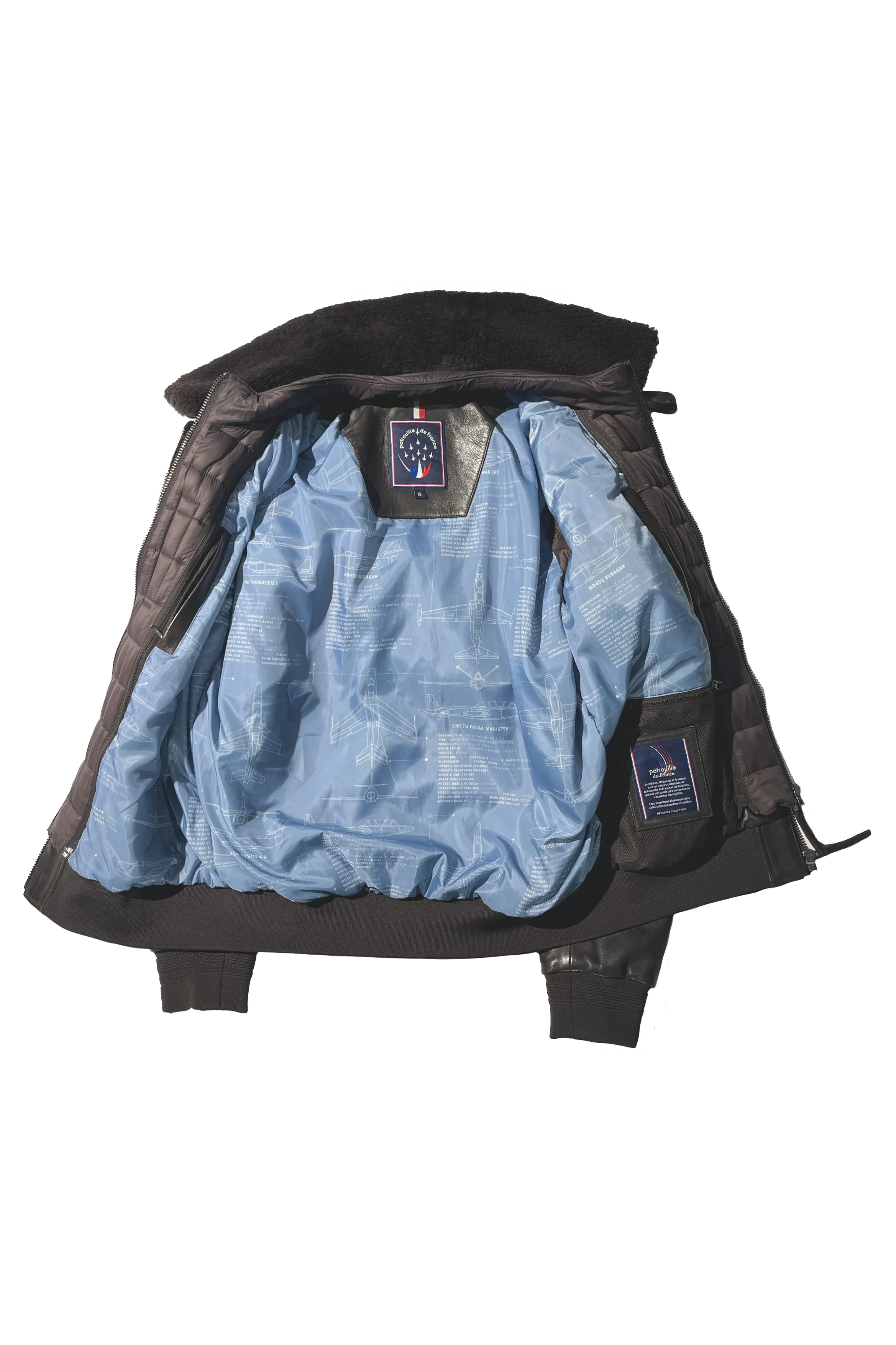 BLOUSON EN CUIR RAFAL 2.0 YCON Marron - Image 3
